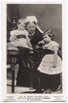 Prince Arthur of Connaught; Queen Victoria; Margaret, Crown Princess of Sweden NPG x135122