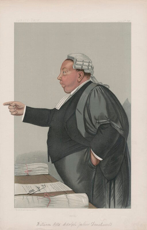 William otto adolph julius danckwerts ('men of the day. no. 716.') npg d44913