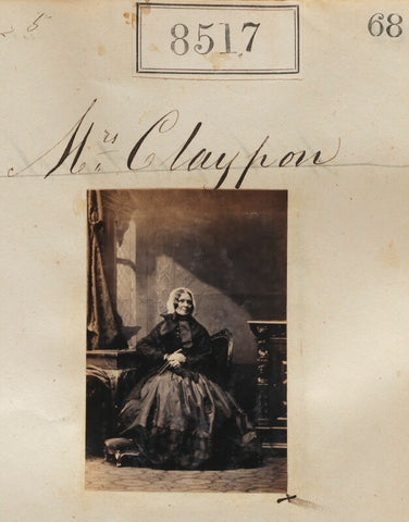 Mrs Claypon NPG Ax58339