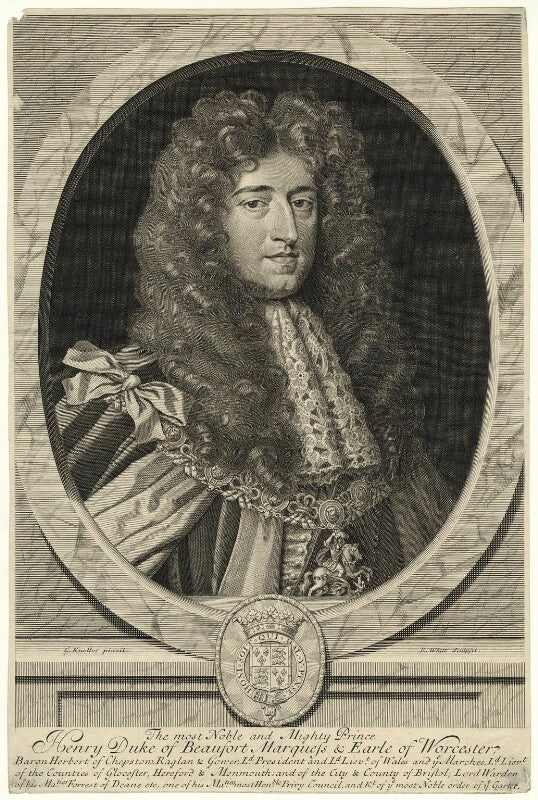 Henry Somerset, 1st Duke of Beaufort NPG D31579