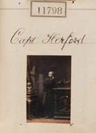 Captain Herford NPG Ax61478