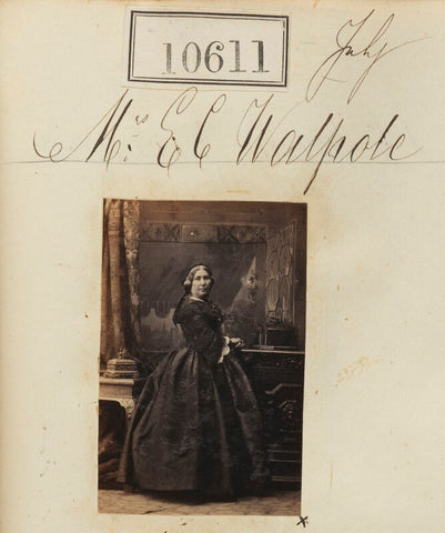 Mrs E.C. Walpole NPG Ax60325