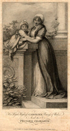 Princess Charlotte Augusta of Wales; Princess Caroline of Brunswick-Wolfenbüttel NPG D10848