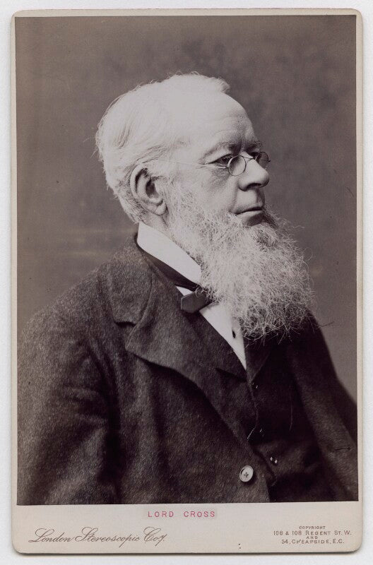 Richard assheton cross, 1st viscount cross npg x17083