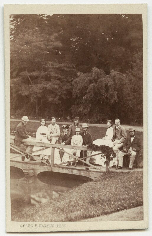 The family of christian ix, king of denmark and others npg x74403