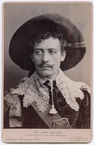 Lewis Waller (William Waller Lewis) as D'Artagnan in 'The Three Musketeers' NPG x197341