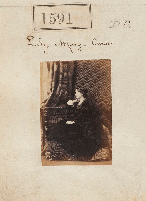 Lady mary catherine craven (née yorke) npg ax50985