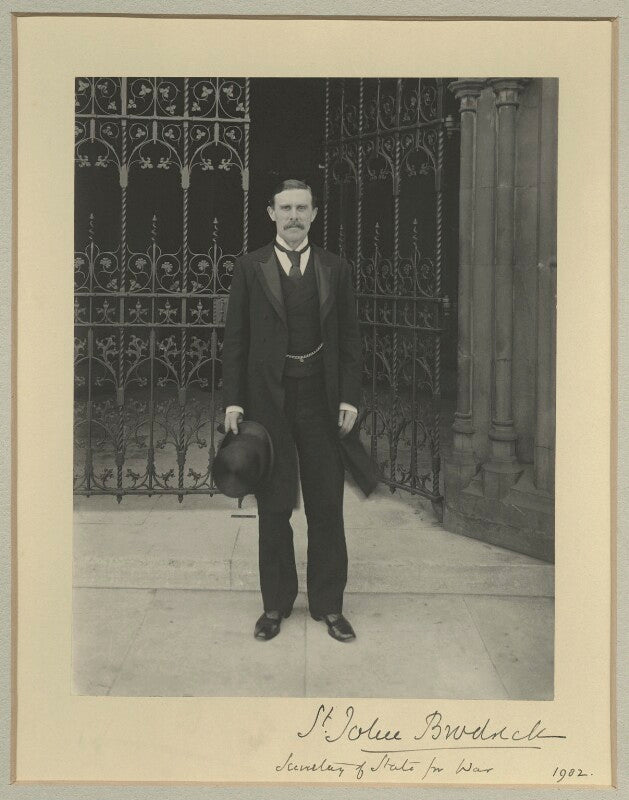 (william) st john fremantle brodrick, 1st earl of midleton npg x32518