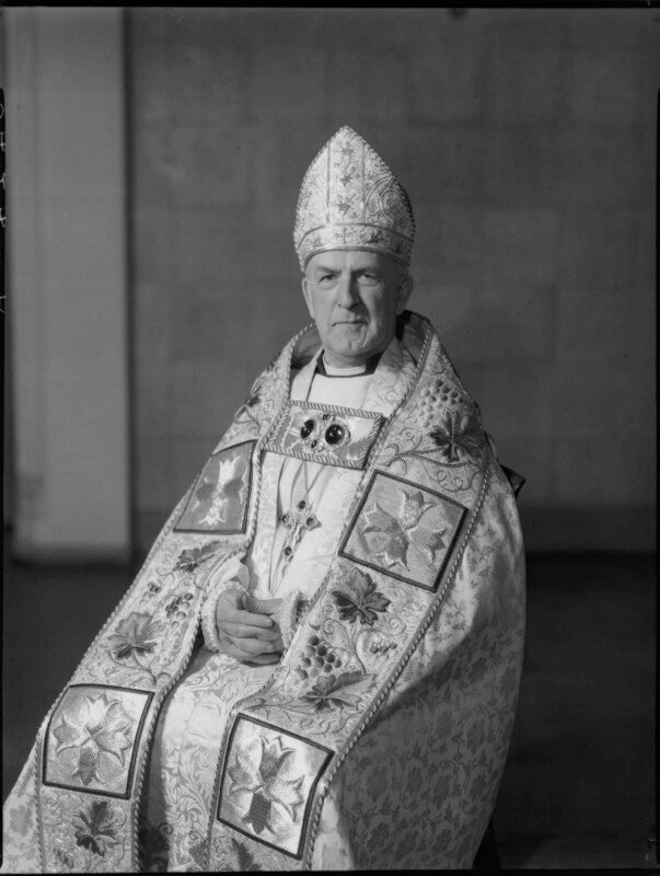 Geoffrey francis fisher, baron fisher of lambeth npg x98935