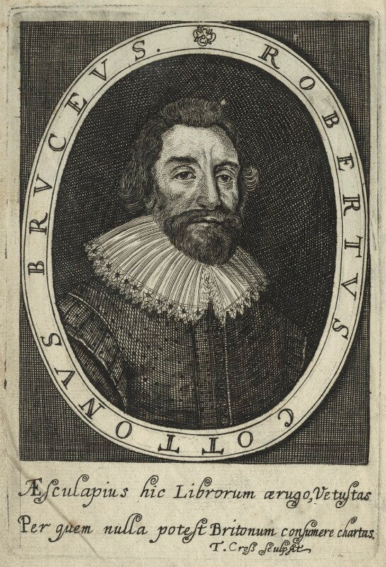 Sir robert bruce cotton, 1st bt npg d33597