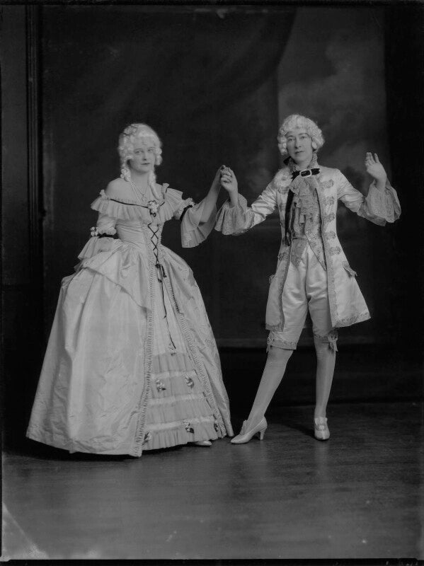 Lady anne maud rhys (née wellesley); (lilian) maud glen (née coats), duchess of wellington npg x69961