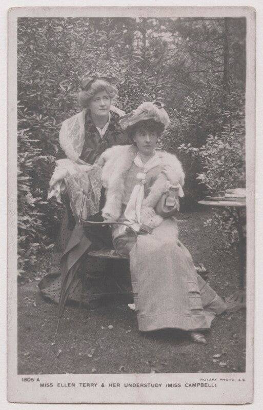 Ellen terry; audrey campbell npg x197656