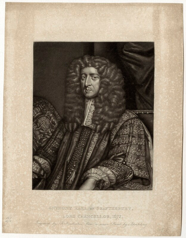 Anthony ashley cooper, 1st earl of shaftesbury npg d29853
