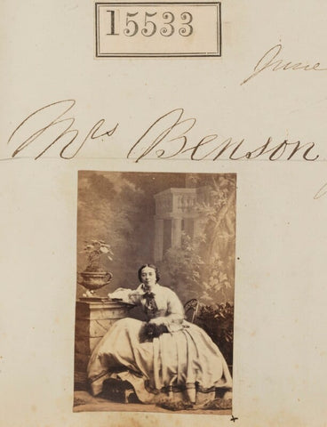 Mrs Benson NPG Ax63465