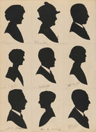 Tourists on the West Pier, Brighton (C. Pacher; H. Naylor?; an unknown sitter; L.A. Bolt?; George Walter Hulett; Margery A. Hulett (née Barlow); A.C. Axtell; M.A.? Axtell; C.A.? Martin) NPG D46541