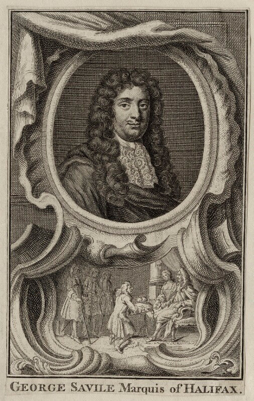 George savile, 1st marquess of halifax npg d30822