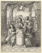 Frontispiece to 'The History of the Royal-Society of London' by Thomas Sprat NPG D2945