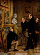Study for 'Patrons and Lovers of Art' NPG 792