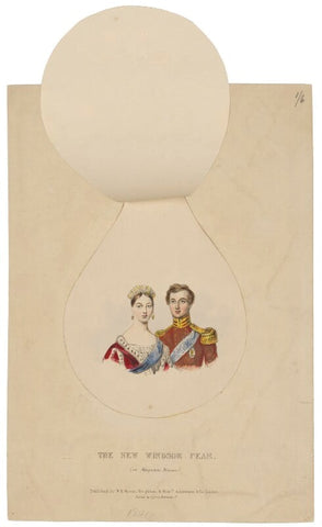 The New Windsor Pear (or Magnum Bonum) (Queen Victoria; Prince Albert of Saxe-Coburg and Gotha) NPG D17072