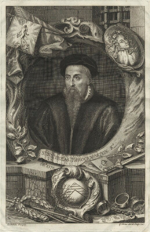 Sir nicholas throckmorton npg d25362