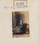 Mary Arbuthnot or Mary Charlotte Brandreth (née Arbuthnot) NPG Ax52219