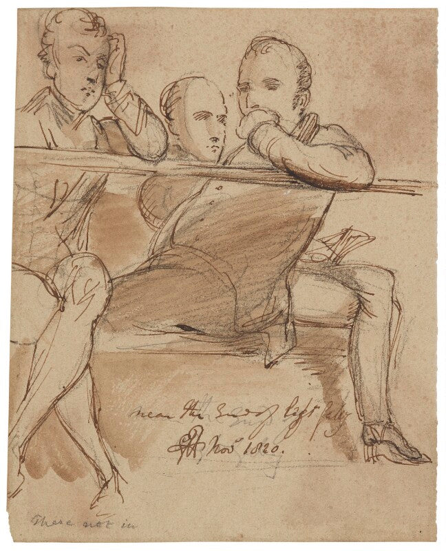 Three unknown sitters npg 2662(13)