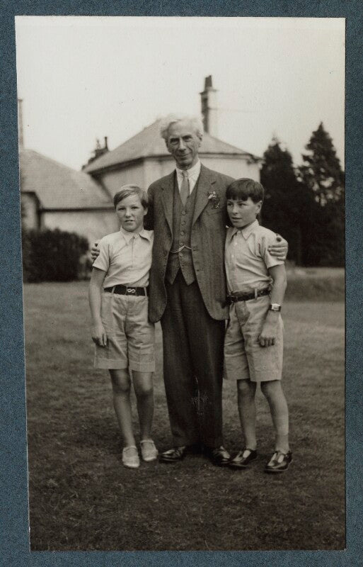 Bertrand russell, 3rd earl russell with his children npg ax143955