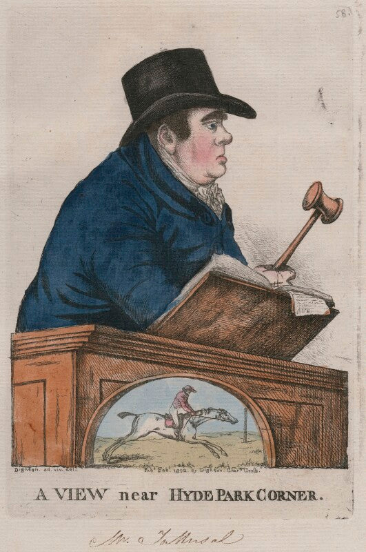 Edmund tattersall ('a view near hyde park corner') npg d13311