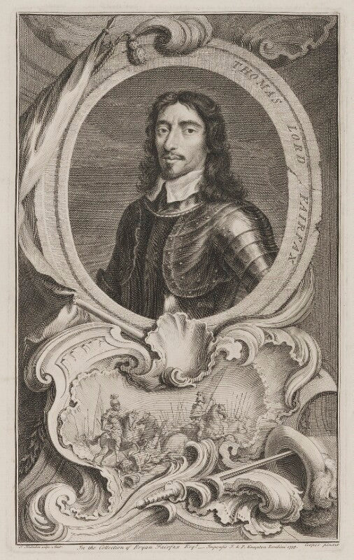 Thomas fairfax, 3rd lord fairfax of cameron npg d36634