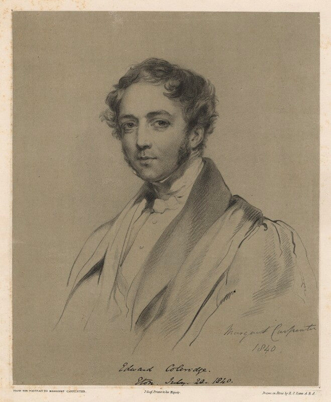 Edward coleridge npg d22192