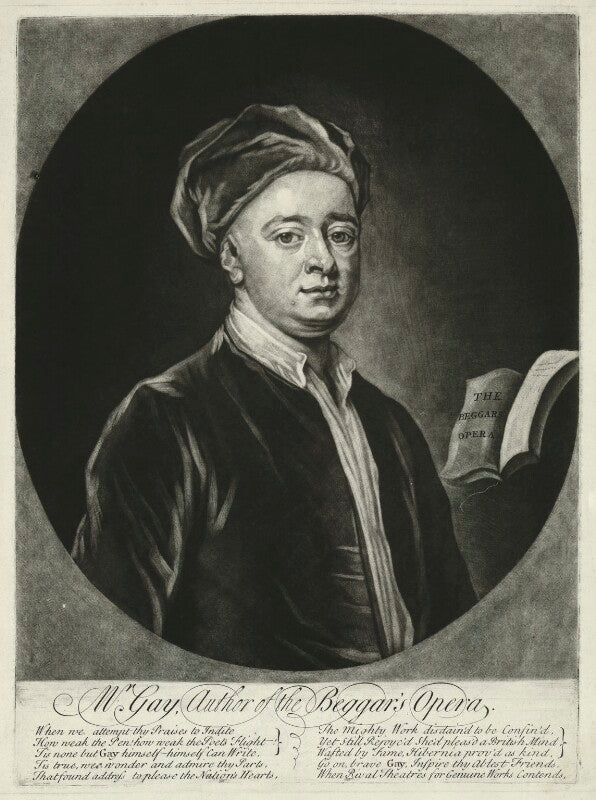 John gay ('mr gay, author of the beggar's opera') npg d34393