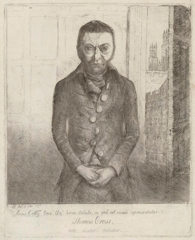 Thomas cross npg d34403