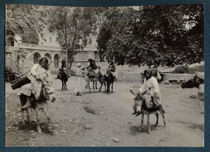 Outside mycenae (lady ottoline morrell) npg ax143625