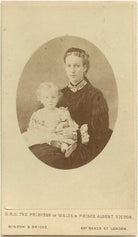 Prince Albert Victor, Duke of Clarence and Avondale; Queen Alexandra NPG Ax24185