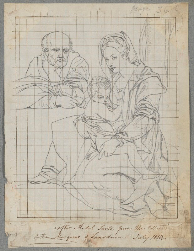 Holy family npg d17494