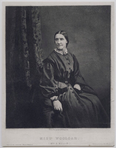 Sarah Jane Mellon (née Woolgar) NPG x137372