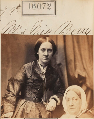 Mrs Berry; Miss Berry NPG Ax63998