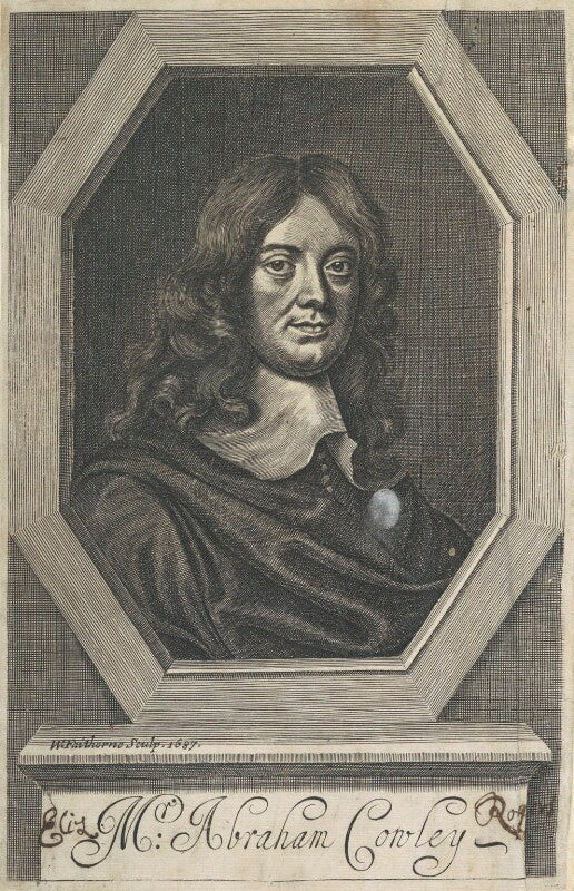 Abraham cowley npg d22710