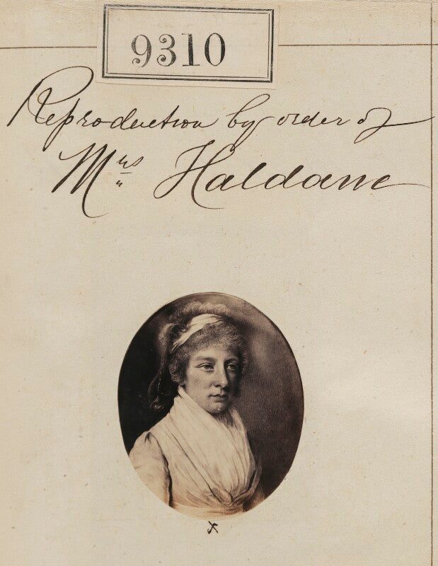 'reproduction by order of mrs haldane' npg ax59125