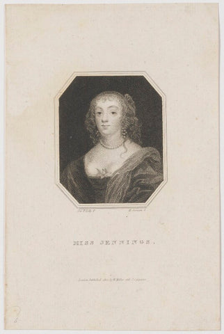 Frances Talbot (née Jenyns (Jennings)), Duchess of Tyrconnel (formerly Lady Hamilton) NPG D30590