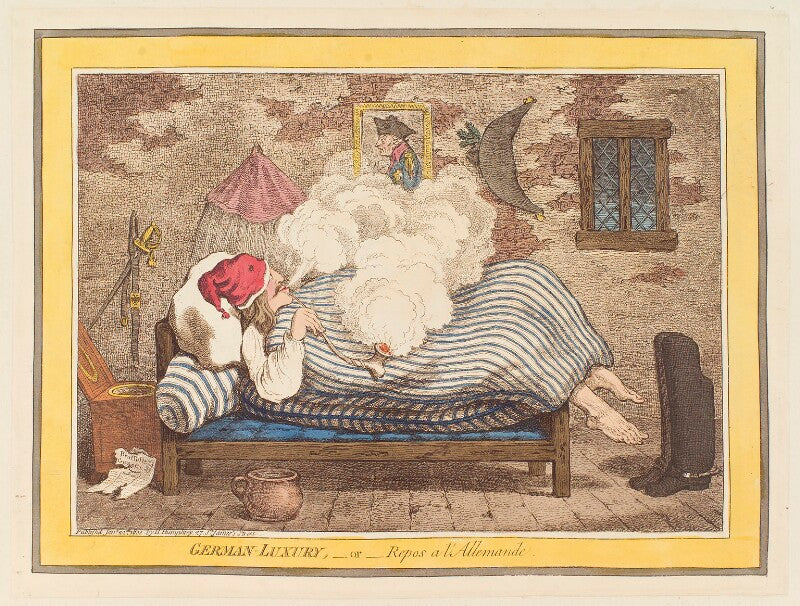 'german luxury,   or   repos a l'allemande' npg d12721