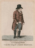 John Penn (A Good Old Penn, from the Wing of a Good Old Cock') NPG D47123