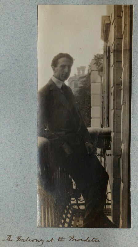 'at the balcony at the biondetti' (philip edward morrell) npg ax140048