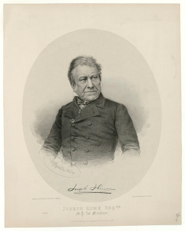 Joseph hume npg d36381