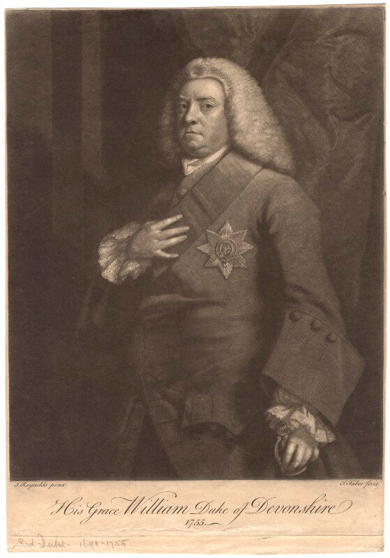 William cavendish, 3rd duke of devonshire npg d1750