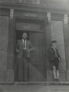 Keidrych Rhys and an unknown boy NPG x131168