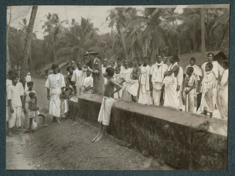 Lady ottoline morrell with her camera npg ax143729