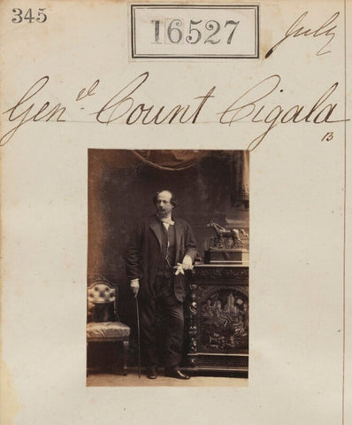 General Count Cigala NPG Ax64436