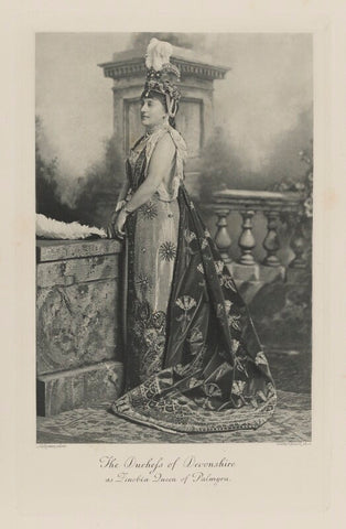 Louise Frederica Augusta Cavendish (née von Alten), Duchess of Devonshire (formerly Duchess of Manchester) as Zenobia, Queen of Palmyra NPG Ax41001