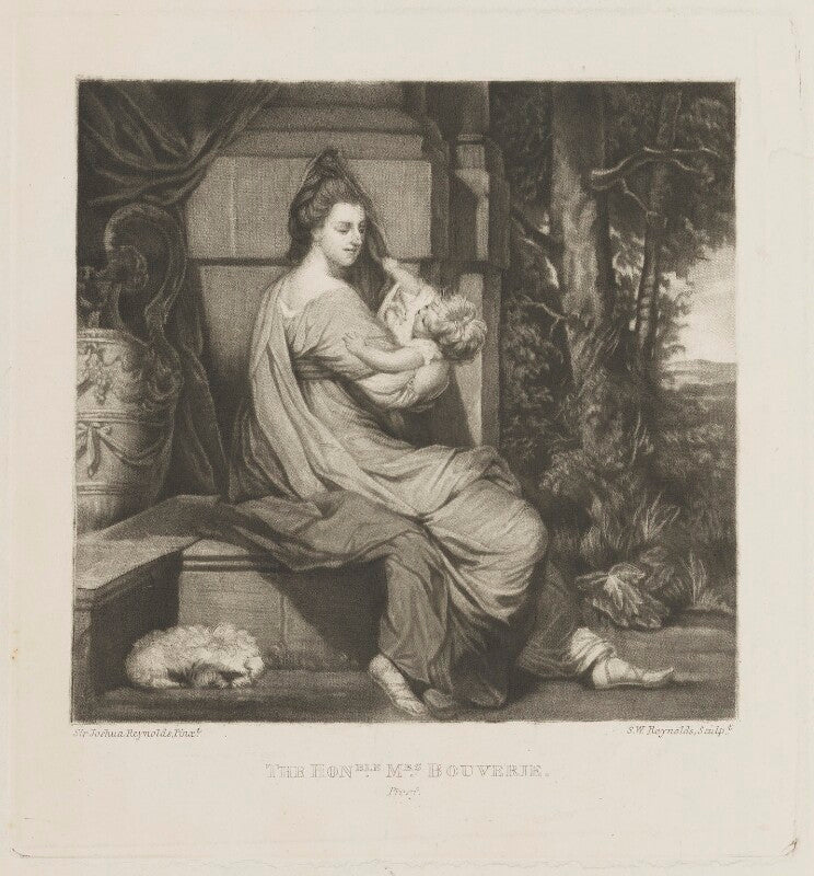 Harriet bouverie (née fawkener, later lady robert spencer) npg d14346
